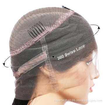 Bundles with lace frontals cheap wigs virgin hair cuticle aligned virgin hair wigs